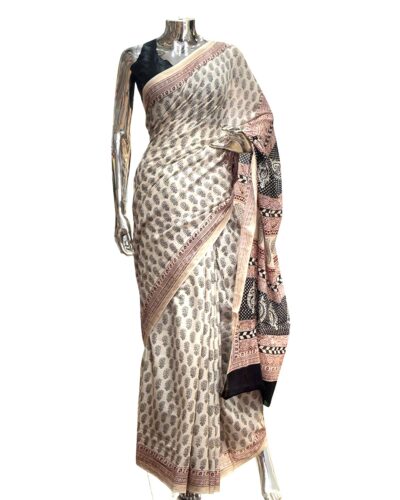 Maheswari Cotton Saree