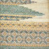 Raw Silk With Temple Border - Pattern 1