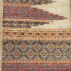 Raw Silk With Temple Border - Pattern 3